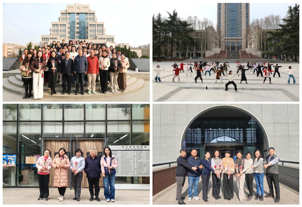 新征程——图书馆举办妇女节特色活动PG电子麻将胡了2巾帼强体